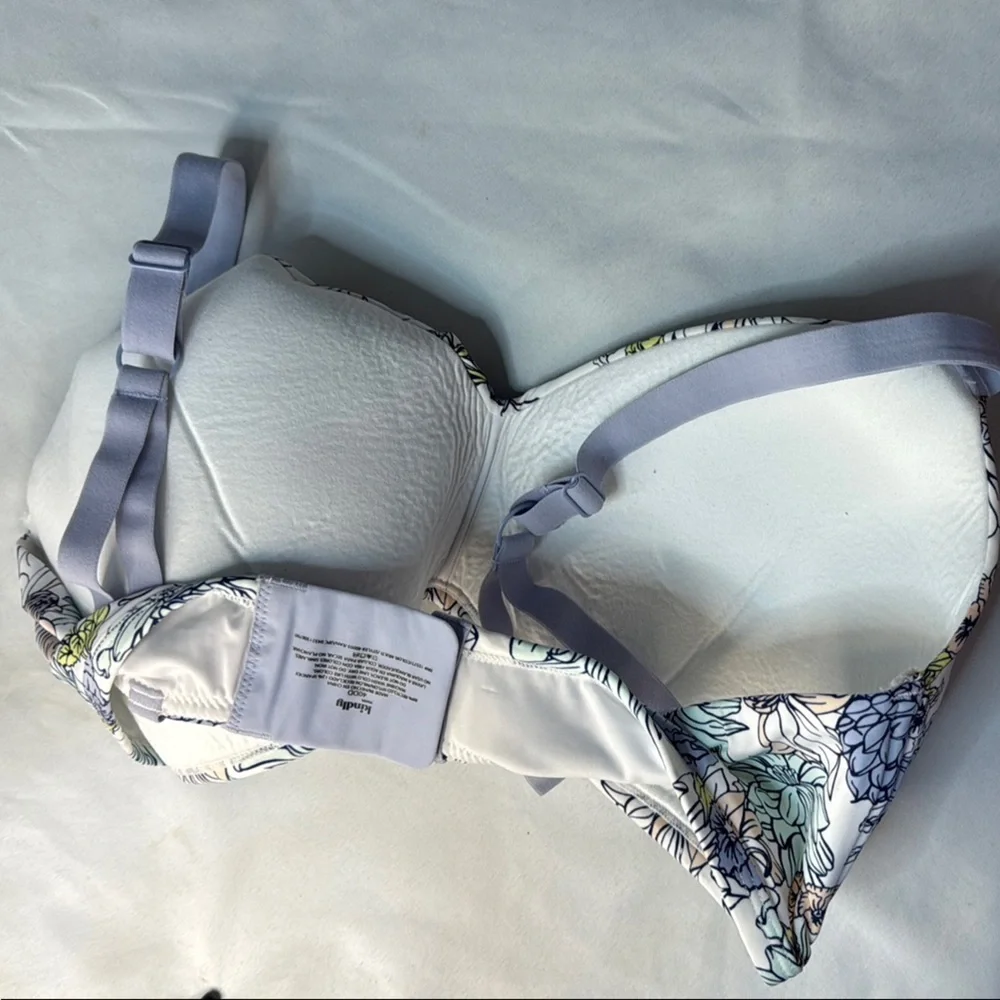Kindly brand, floral print women’s bra, 40DDD